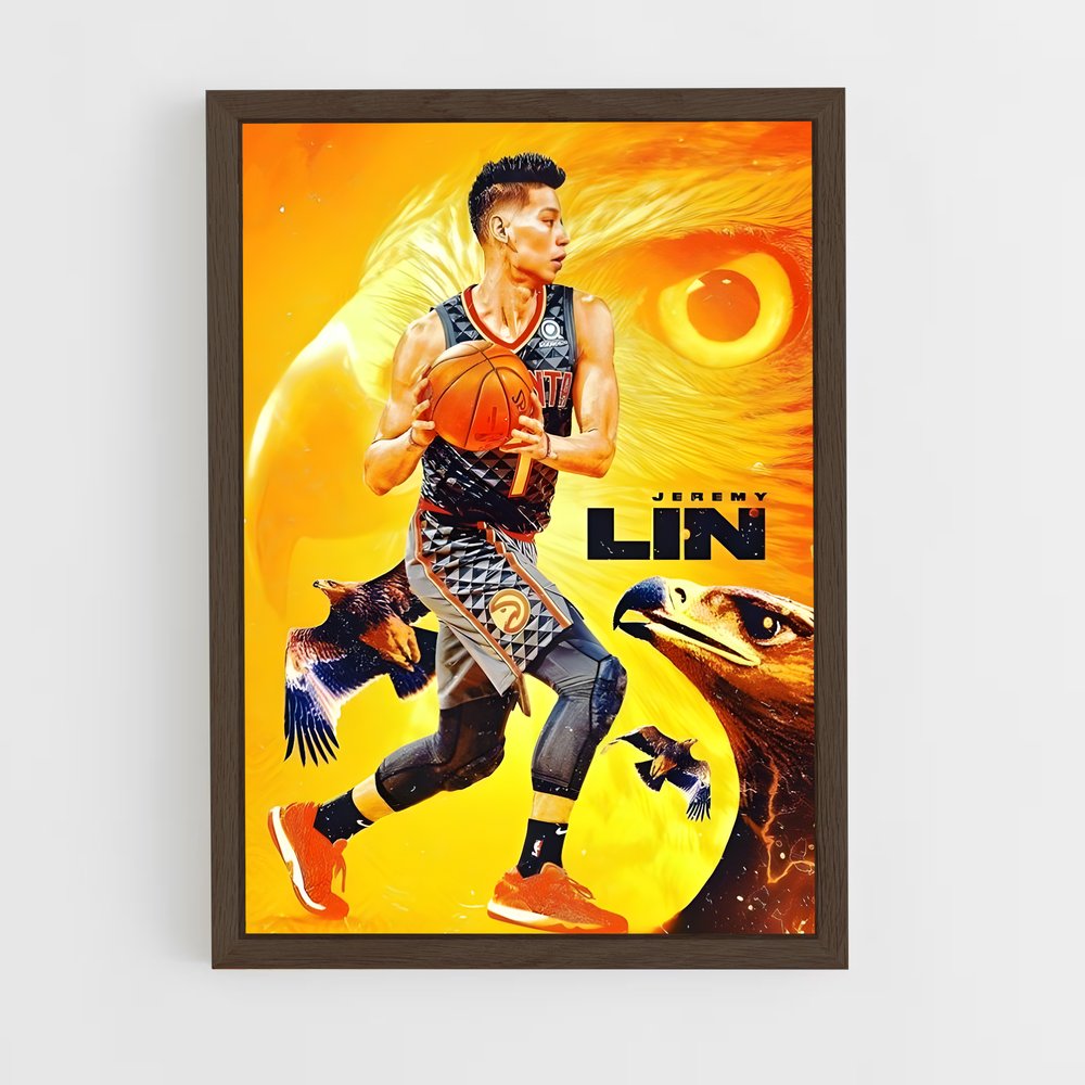 Poster L'Aigle et le Dunk – affiche Basketball (vue 5)